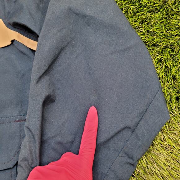 Vintage Woolrich US Navy Utility Jacket Large 24x24 Military Hooded Field Coat - Picture 5 of 16